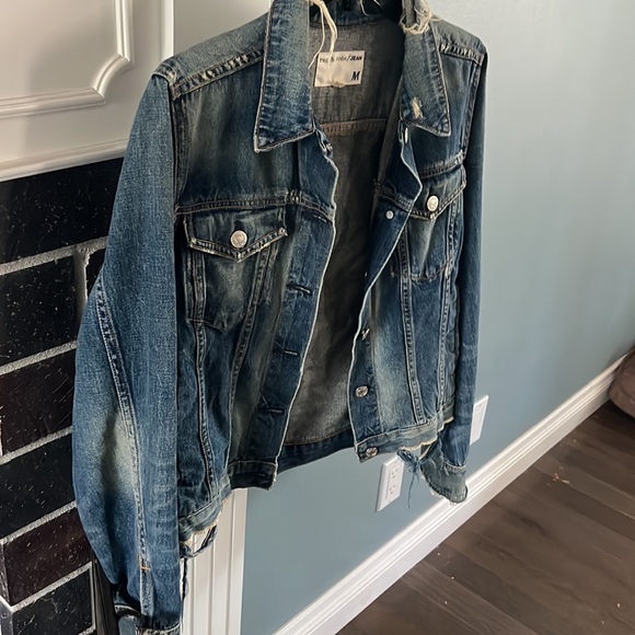 Rag & Bone Monterey Distressed Jean Jacket - Picture 3 of 16